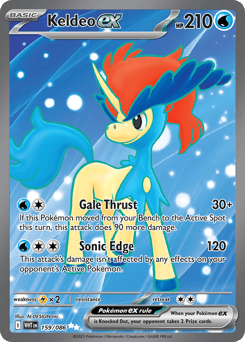 Keldeo ex – Ultra Rare