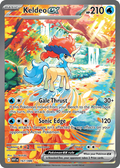 Keldeo ex – Special Illustration Rare