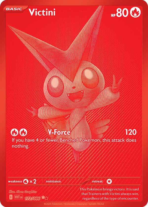 Victini – Rare – White Flare