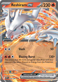 Reshiram ex – Double Rare