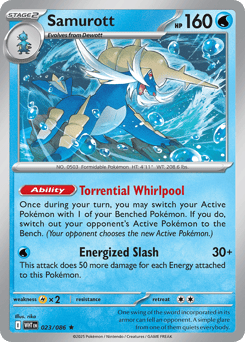 Samurott – Rare