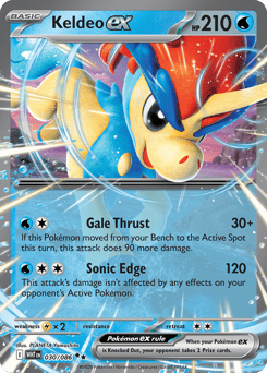Keldeo ex – Double Rare