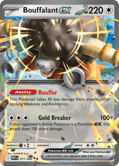 Bouffalant ex – Double Rare