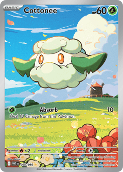 Cottonee – Illustration Rare