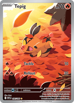 Tepig – Illustration Rare