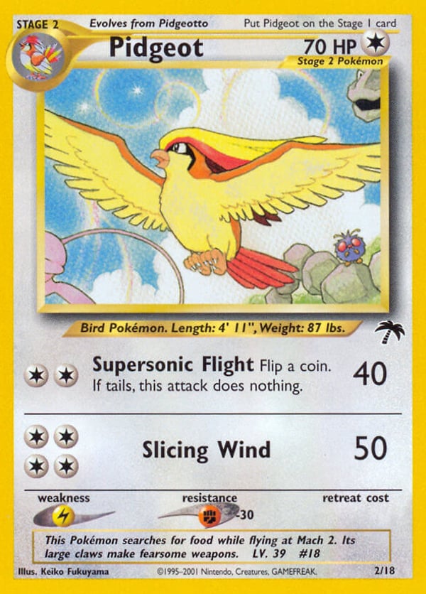 Pidgeot – Southern Islands