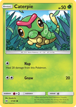 Caterpie – Common – Sun & Moon