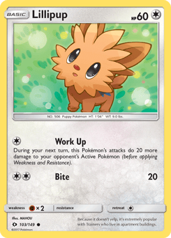 Lillipup – Common – Sun & Moon