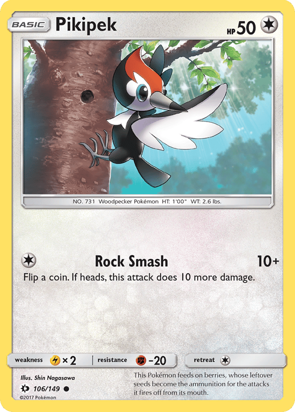 Pikipek – Common – Sun & Moon