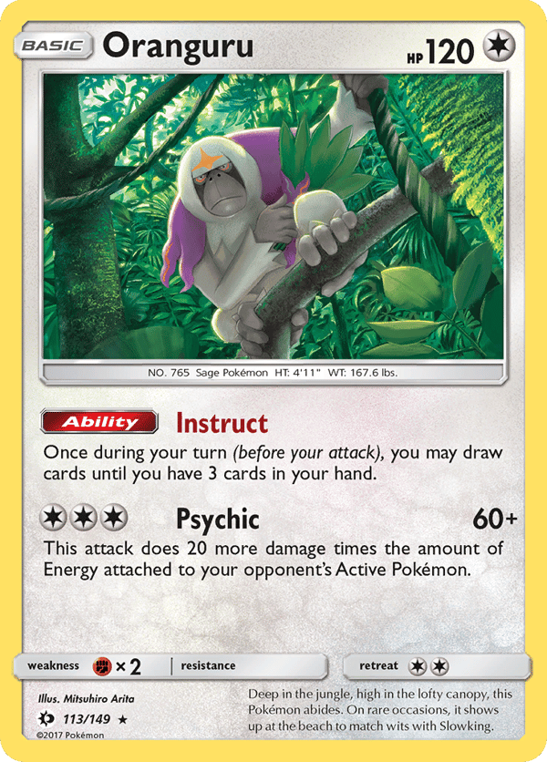 Oranguru – Rare Holo – Sun & Moon