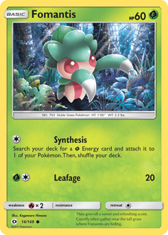 Fomantis – Common – Sun & Moon