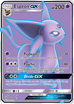 Espeon-GX – Rare Ultra – Sun & Moon