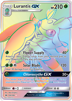 Lurantis-GX – Rare Rainbow – Sun & Moon