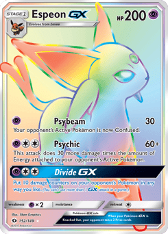 Espeon-GX – Rare Rainbow – Sun & Moon