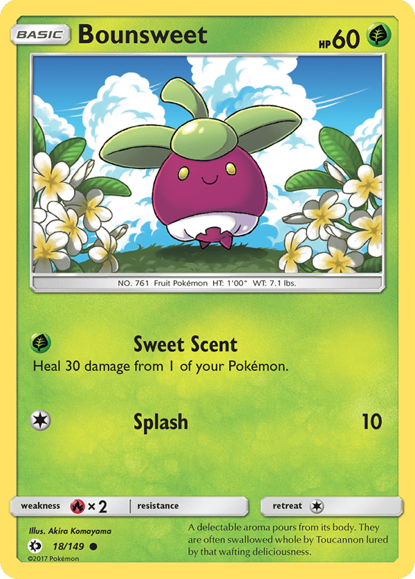 Bounsweet – Common – Sun & Moon