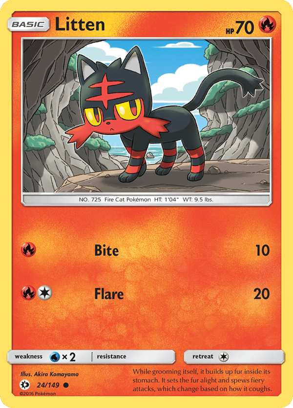 Litten – Common – Sun & Moon