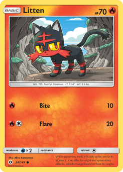 Litten – Common – Sun & Moon