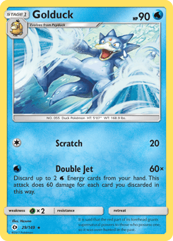 Golduck – Rare – Sun & Moon