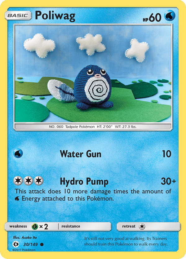 Poliwag – Common – Sun & Moon