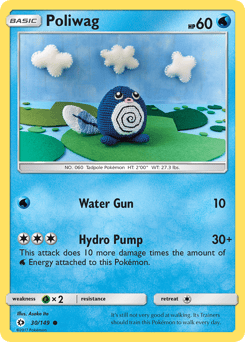 Poliwag – Common – Sun & Moon