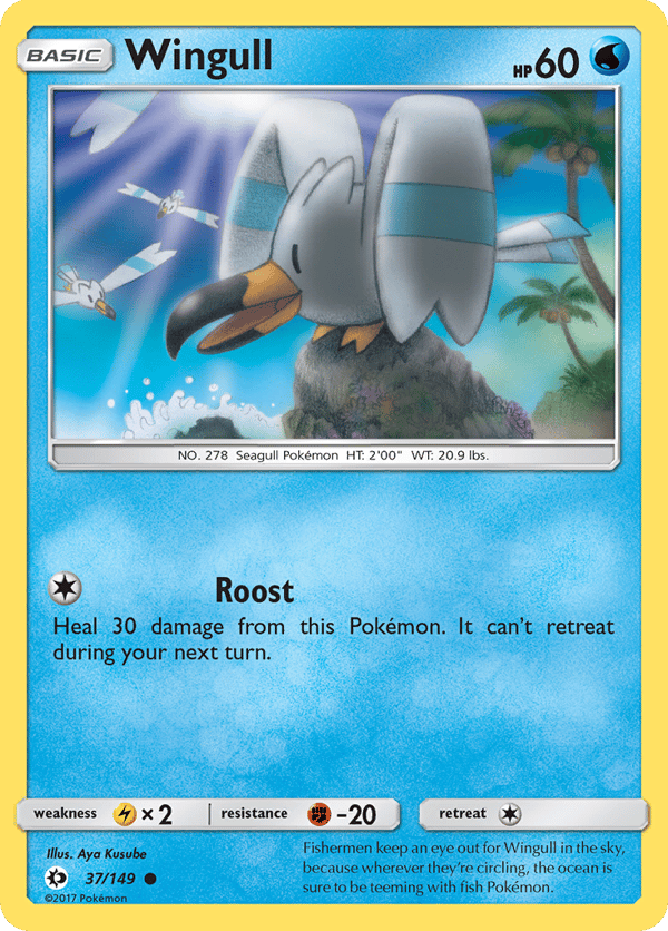 Wingull – Common – Sun & Moon