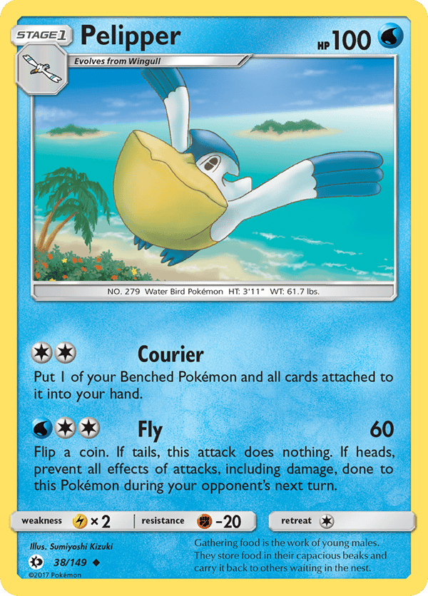 Pelipper – Uncommon – Sun & Moon