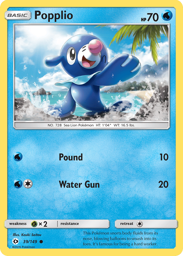 Popplio – Sun & Moon