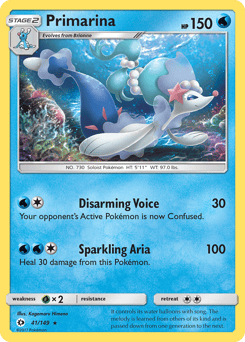 Primarina – Rare – Sun & Moon