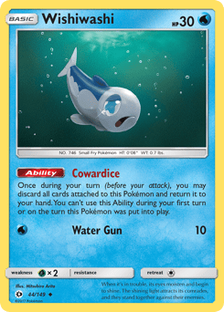Wishiwashi – Uncommon – Sun & Moon