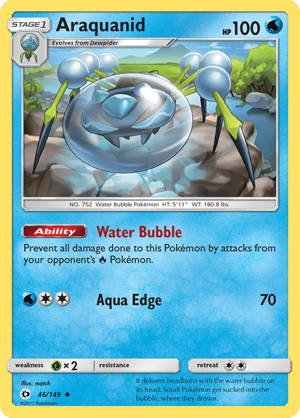 Araquanid – Uncommon – Sun & Moon