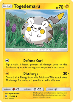 Togedemaru – Common – Sun & Moon