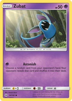 Zubat – Common – Sun & Moon