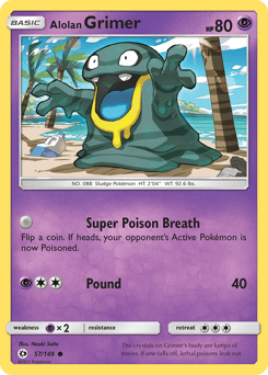Alolan Grimer – Common – Sun & Moon