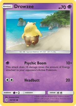 Drowzee – Common – Sun & Moon