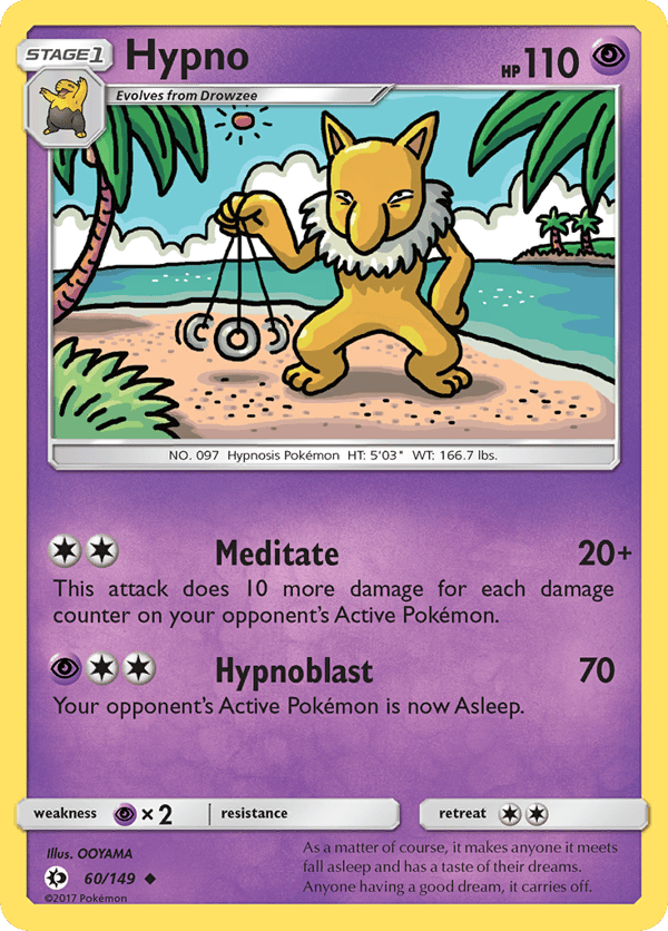 Hypno – Uncommon – Sun & Moon