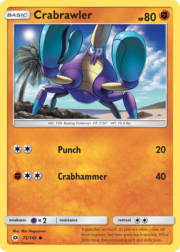 Crabrawler – Sun & Moon