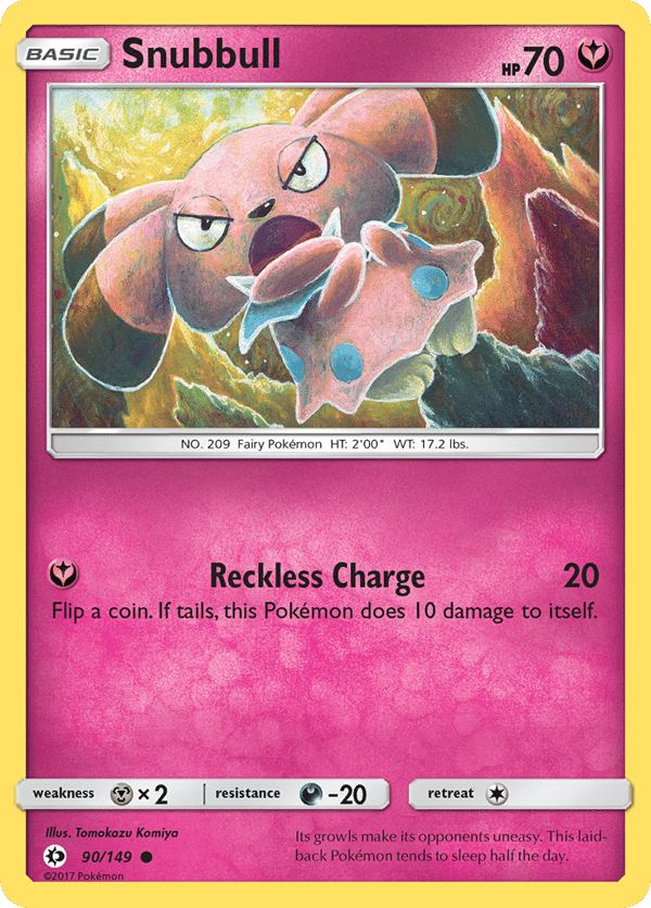 Snubbull – Common – Sun & Moon