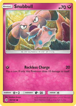 Snubbull – Common – Sun & Moon