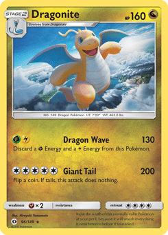 Dragonite – Rare Holo – Sun & Moon