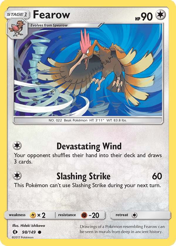Fearow – Common – Sun & Moon