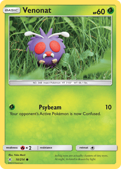 Venonat – Common – Unbroken Bonds