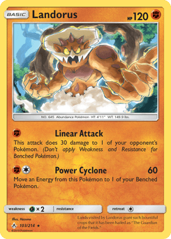 Landorus – Rare Holo