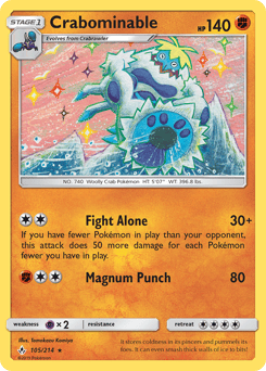 Crabominable – Rare