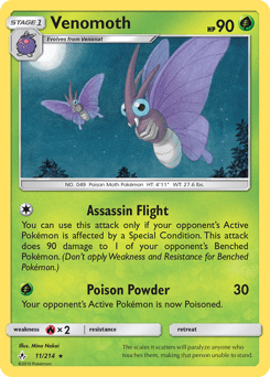 Venomoth – Rare