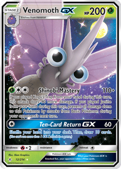 Venomoth-GX – Rare Holo GX