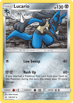 Lucario – Rare Holo