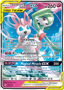 Gardevoir & Sylveon-GX – Rare Holo GX