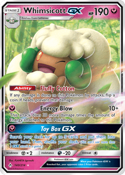 Whimsicott-GX – Rare Holo GX