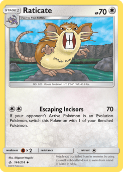 Raticate – Uncommon – Unbroken Bonds