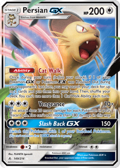 Persian-GX – Rare Holo GX – Unbroken Bonds